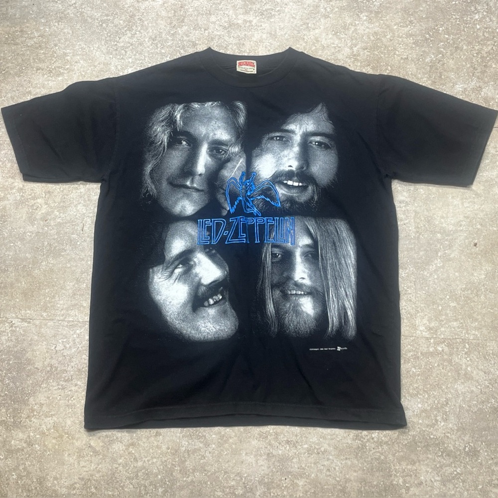90s Rare Vtg 1998 Led Zeppelin Rock Houses Of The Holy Tour Band Shirt Sz XL